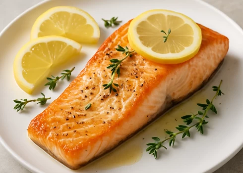 Kombinacija limuna, povrća i začinskog bilja